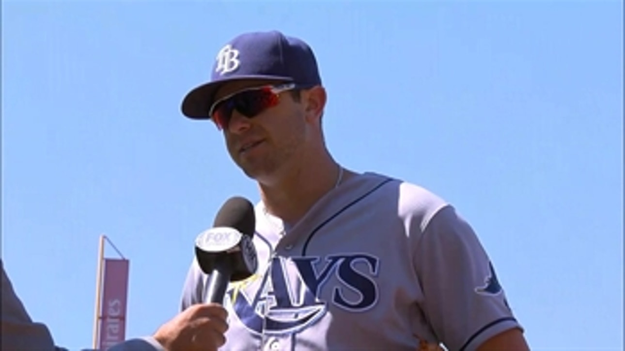 Following a 2-run homer, Evan Longoria discusses Rays victory