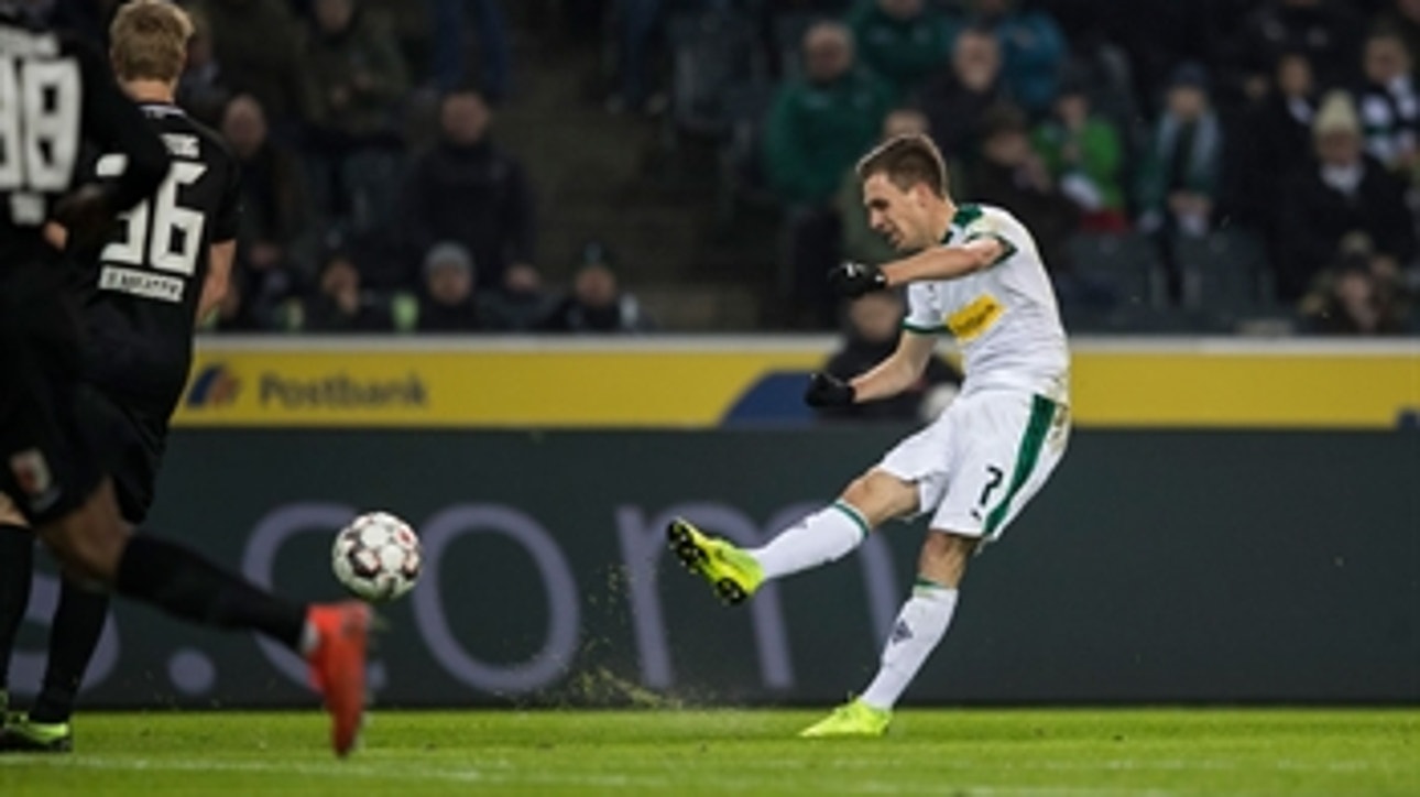 Patrick Herrmann's stunning goal doubles Mönchengladbach lead vs. FC Augsburg ' 2019 Bundesliga Highlights