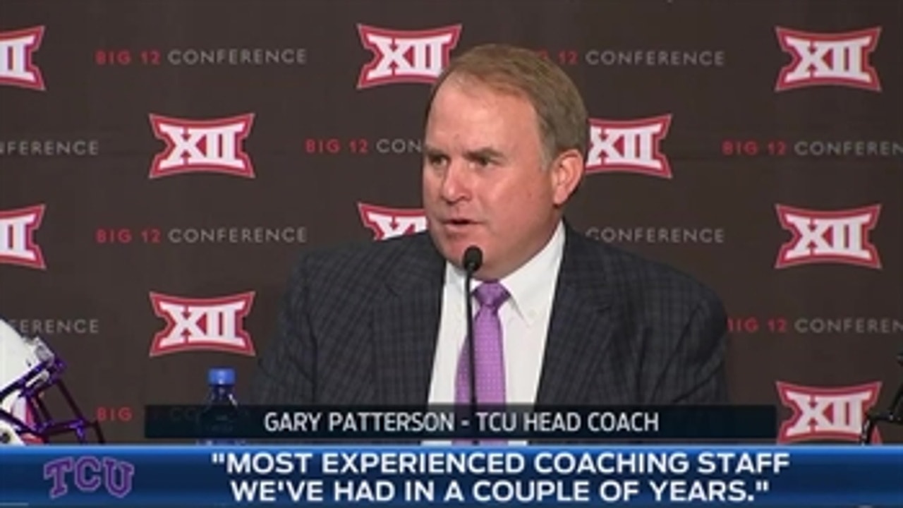 Gary Patterson on playoff system: 'After last year I don't feel confident about anything'