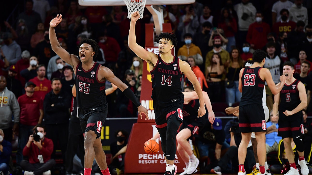 Stanford Upsets No. 15 USC Again, this time winning 64-61 at the Galen Center