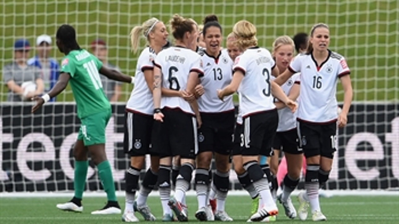 Sasic brace doubles Germany advantage over Cote d'Ivoire - FIFA Women's World Cup 2015 Highlights