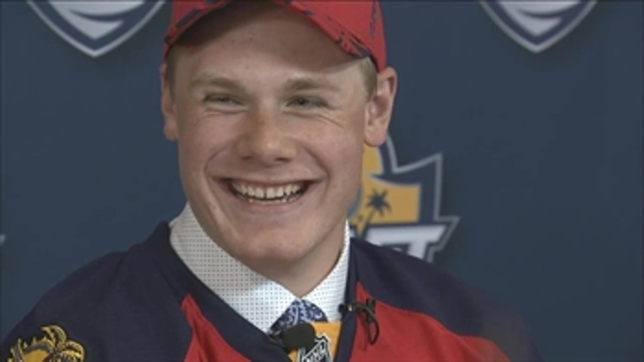 Lawson Crouse: 'I couldn't be happier to be a Florida Panther'