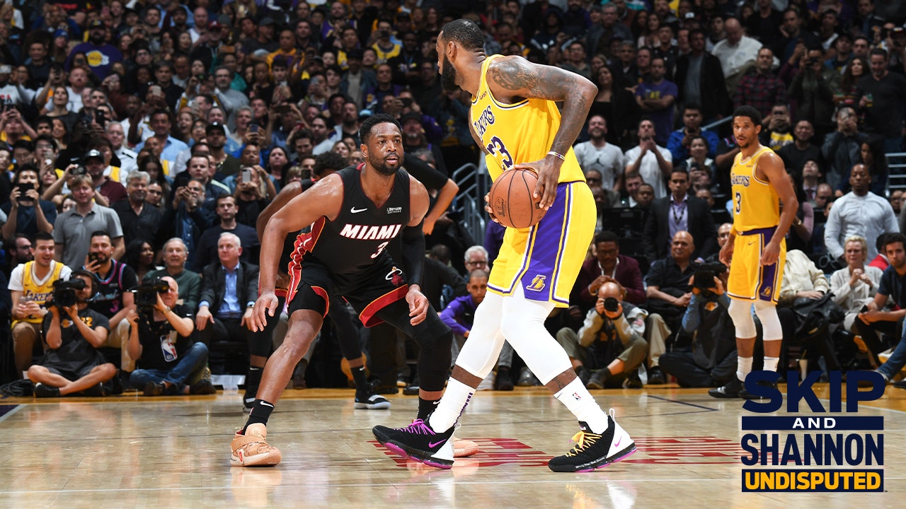 Skip & Shannon on Dwyane Wade siding with Michael Jordan as the GOAT over LeBron  | UNDISPUTED