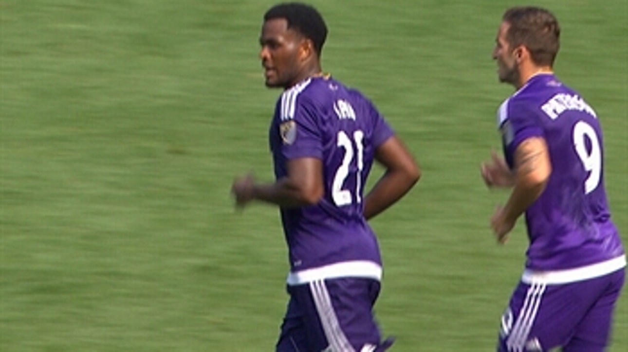 Cyle Larin pulls one back for Orlando City - 2015 MLS Highlights