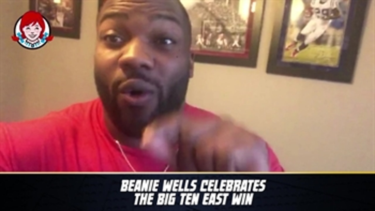 Beanie Wells is loving every little bit of Ohio State's win over Michigan