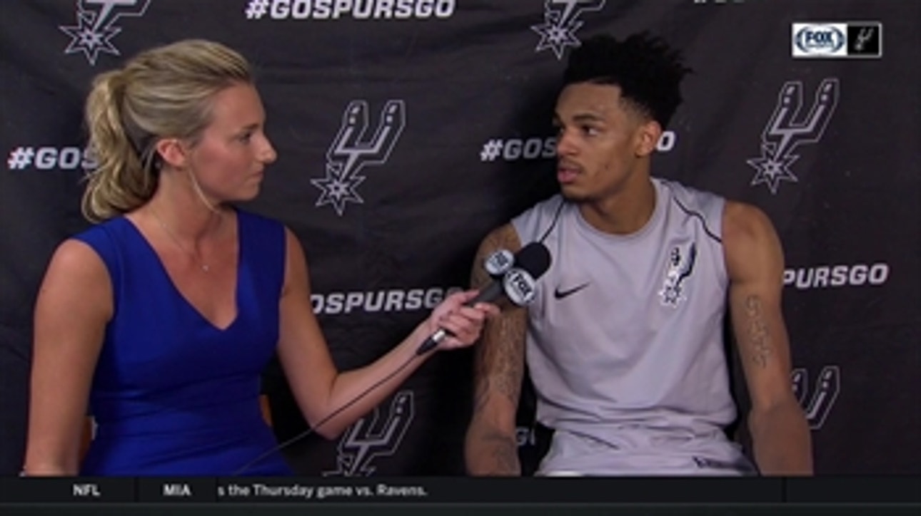 Dejounte Murray: 'We never give up'