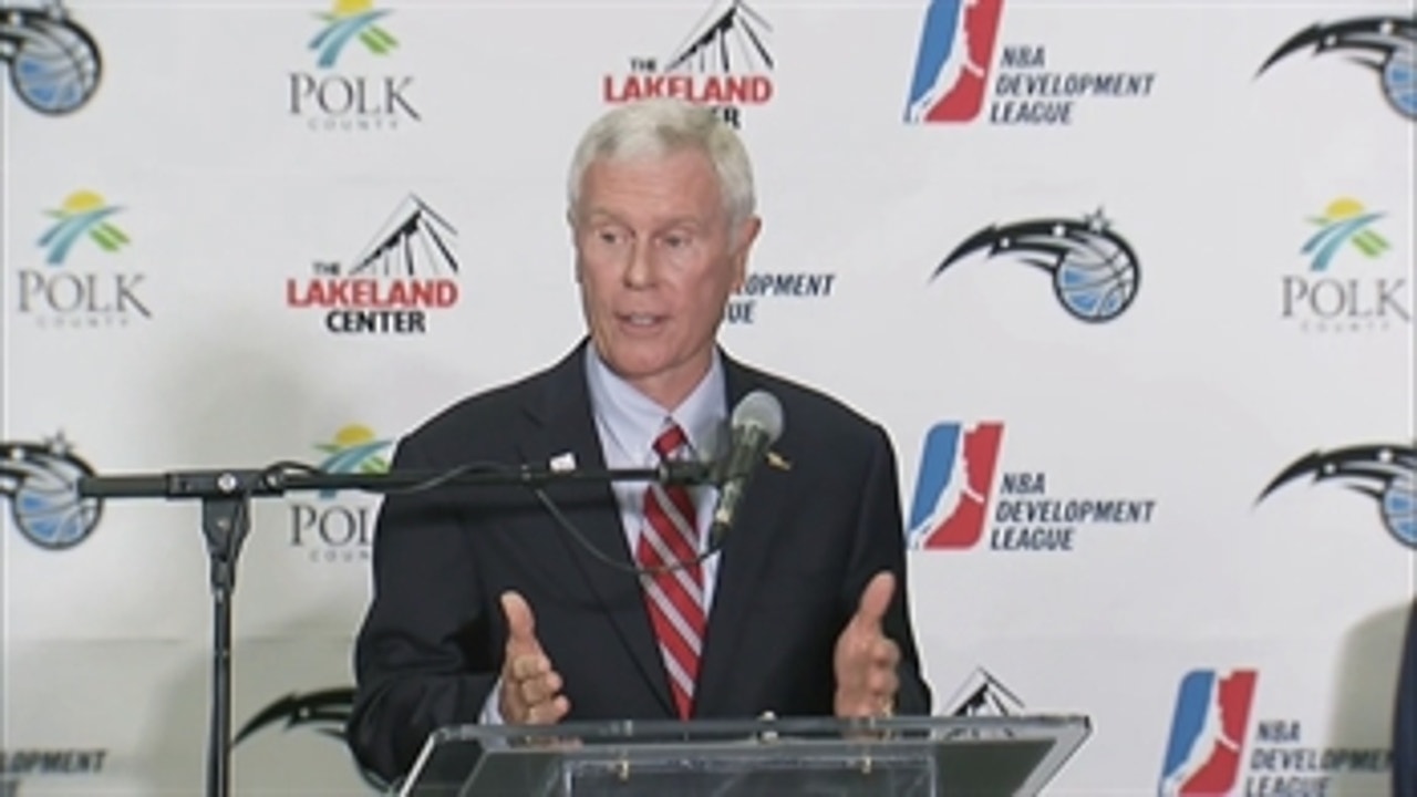 Lakeland mayor Howard Wiggs excited to partner with Magic on D-League team