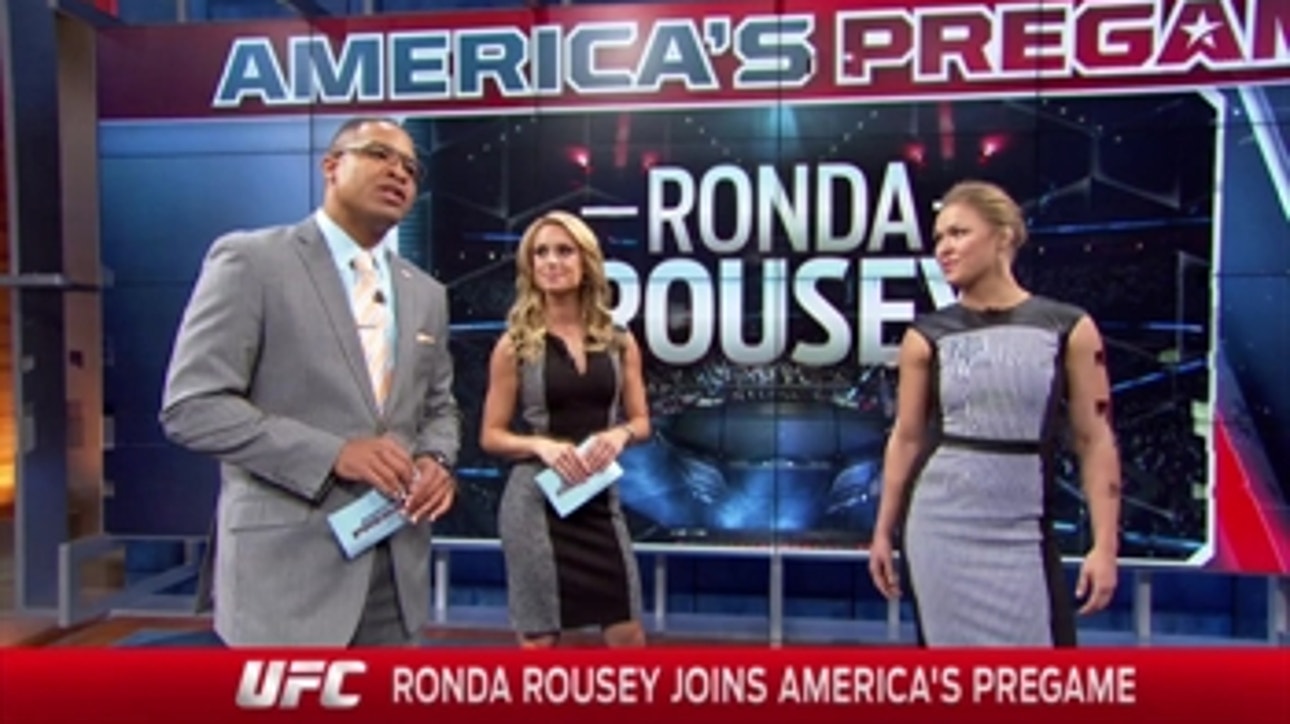 Ronda Rousey joins America's Pregame