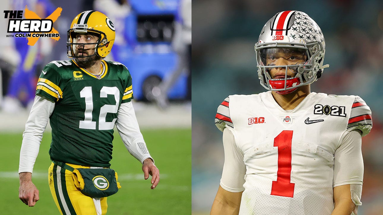 Albert Breer discusses Aaron Rodgers and Green Bay, Justin Fields falling to No. 11 I THE HERD