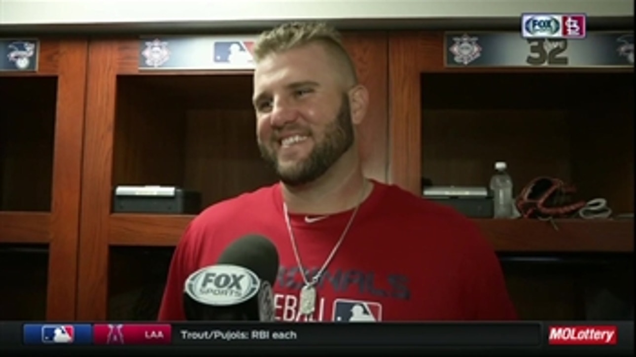 Matt Adams: 'We're pretty happy to end the first half like this'