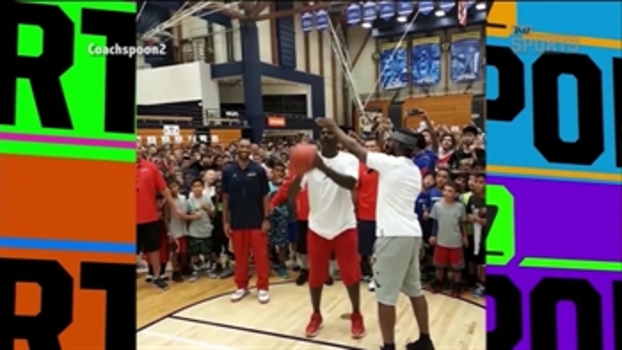 Michael Jordan is still clutch... even at kids camp - TMZ Sports