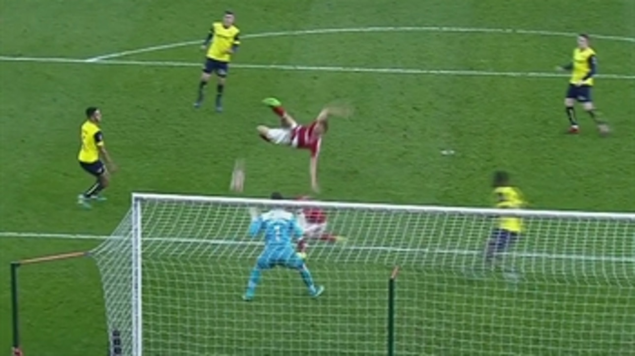 Rudy Gestede nets against Oxford with ridiculous finish ' 2016-17 FA Cup Highlights