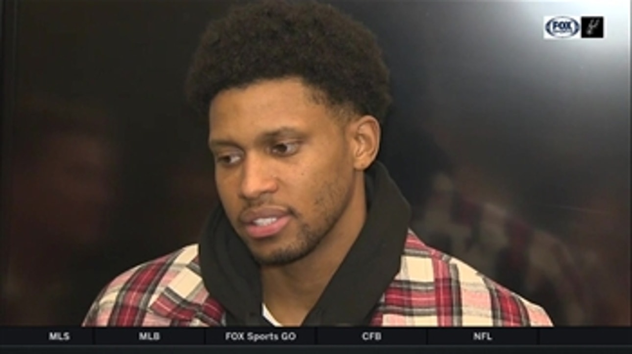 Rudy Gay on playing with Ginobili ' Spurs Live
