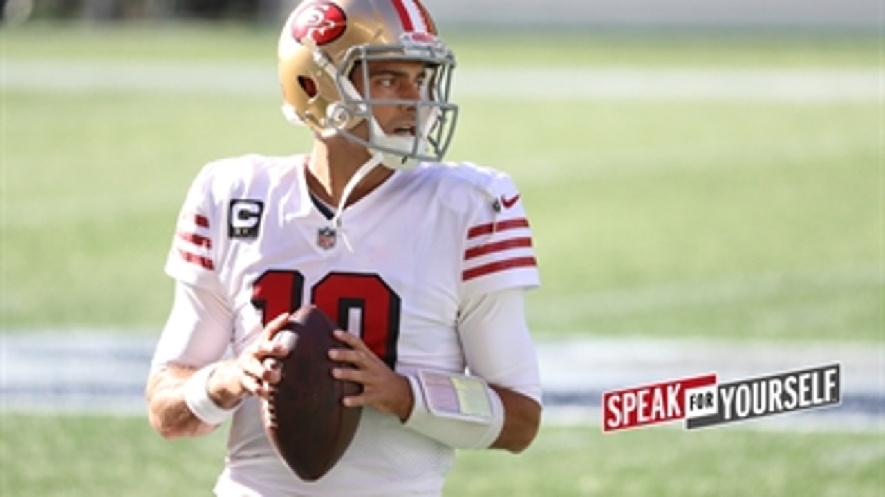 Marcellus Wiley: It would be a mistake for 49ers to draft Jimmy G's replacement | SPEAK FOR YOURSELF