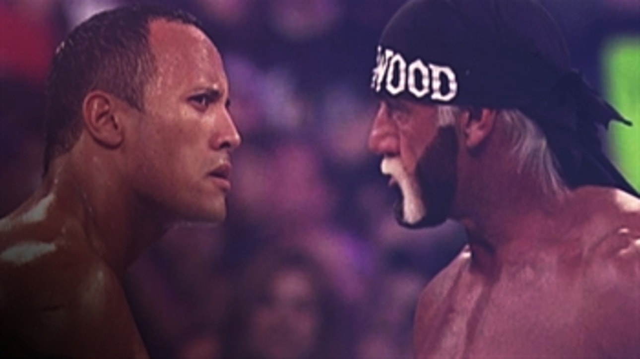 The Rock vs Hollywood Hulk Hogan - WrestleMania X8 (Lucha Completa)