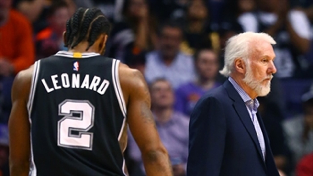 Nick Wright reveals his theory on Gregg Popovich's role in the Spurs - Kawhi Leonard saga