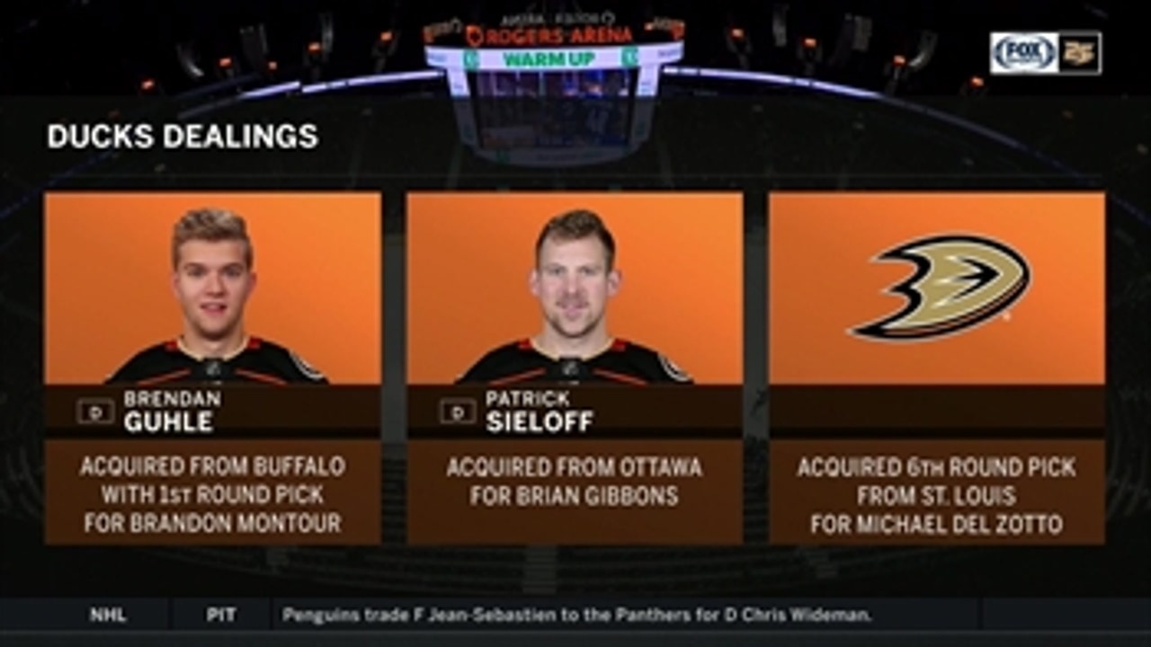 Brian Hayward & Kent French talks about the Ducks deadline acquisitions | #DucksLive