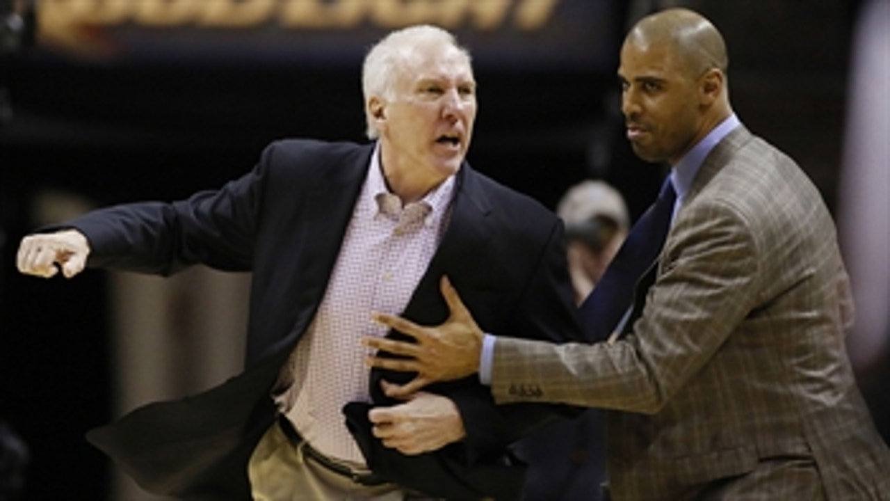 Pop ejected in loss to Blazers