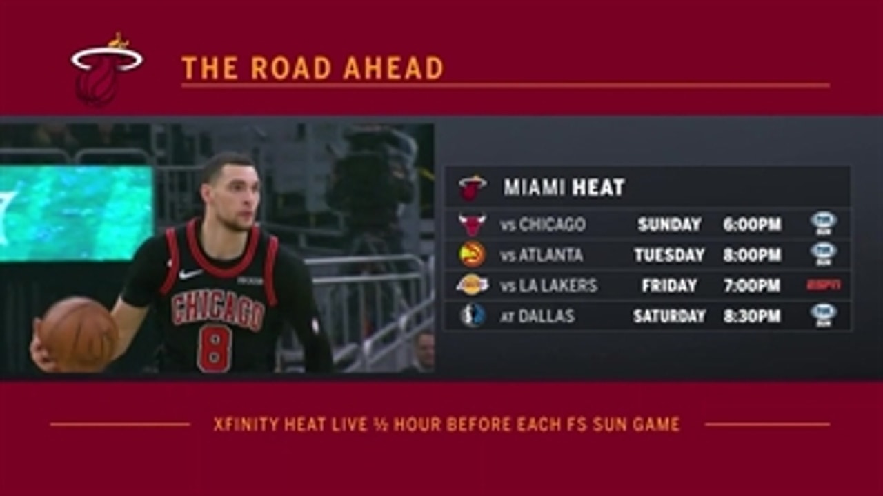 Heat look to run home record to 10-0 with Bulls in town