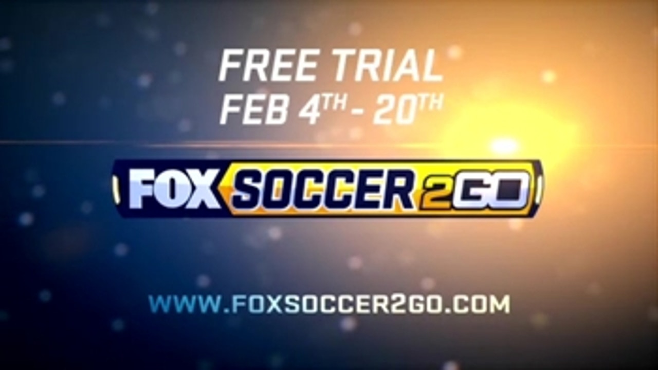 FOX Soccer 2Go: Free trial now through Feb 20th