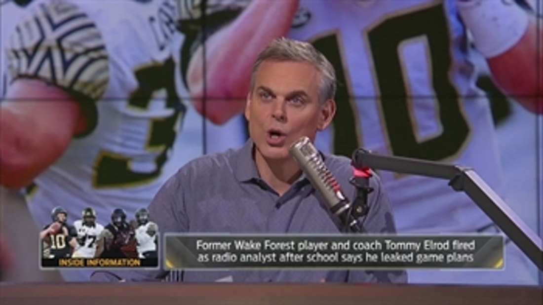 Colin Cowherd is not surprised the Wake Forest leak happened ' THE HERD