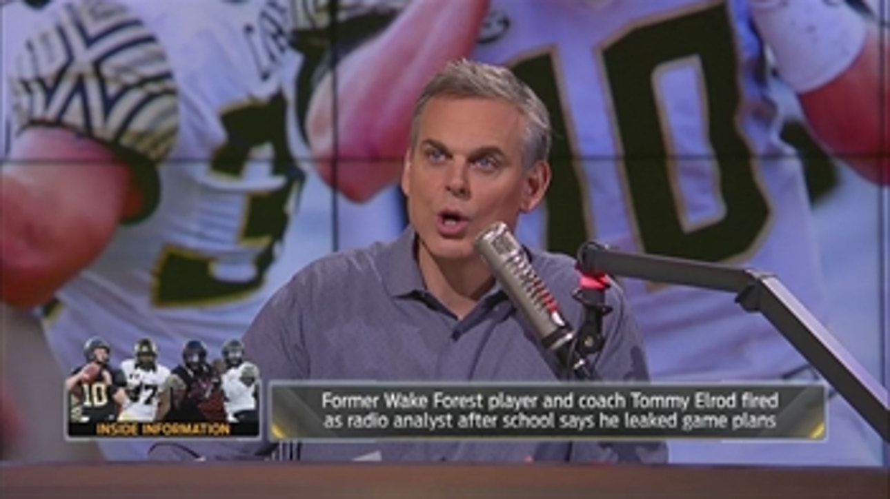 Colin Cowherd is not surprised the Wake Forest leak happened ' THE HERD