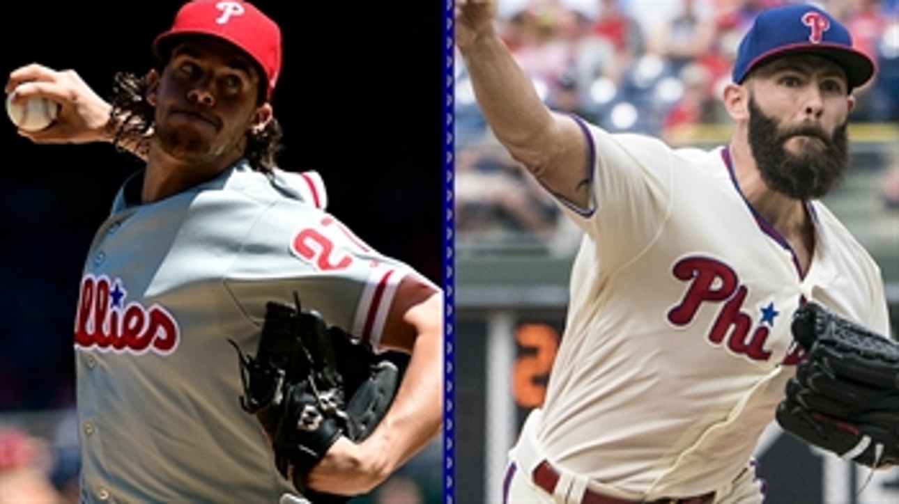 Who would Philadelphia start in a Wild Card scenario: Aaron Nola or Jake Arrieta?