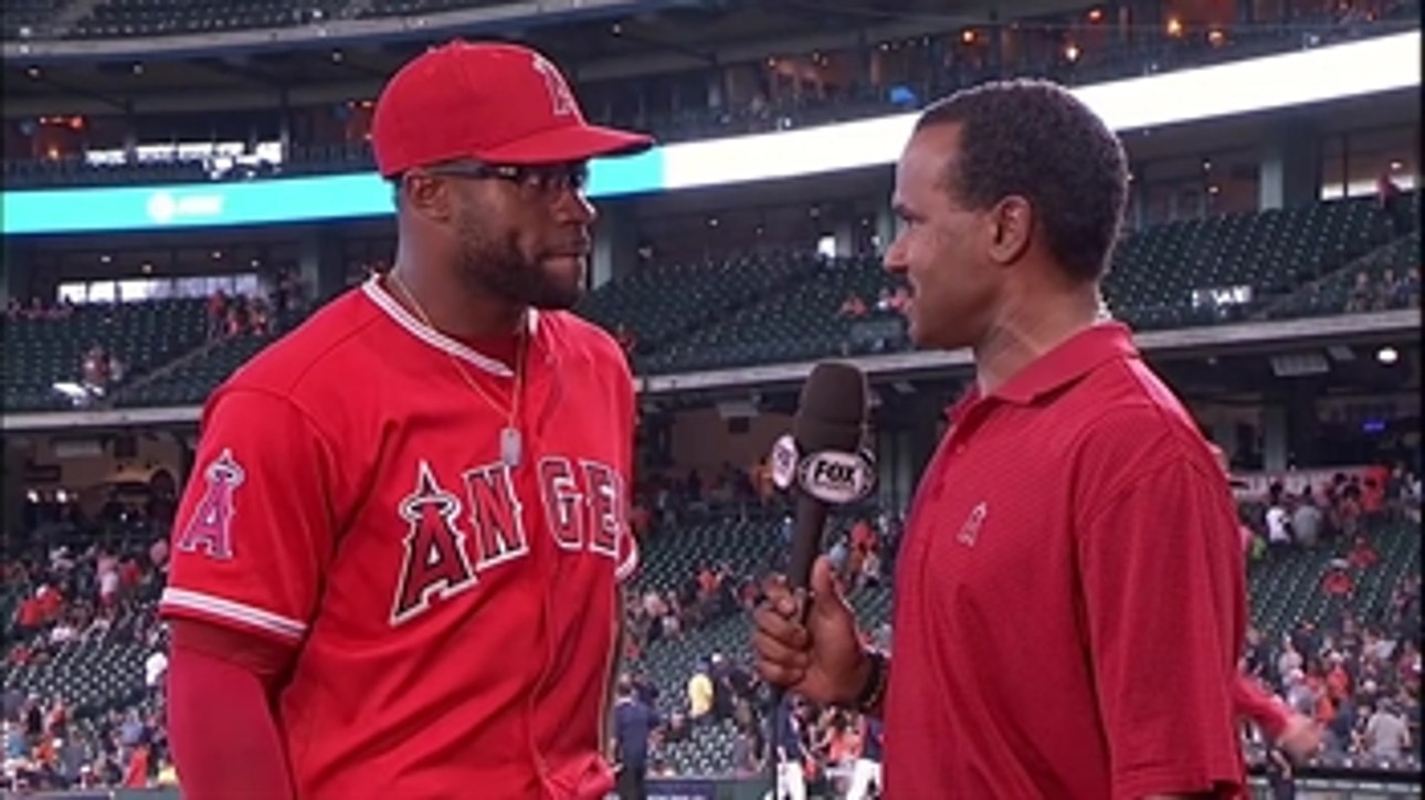 Eric Young Jr's three-run homer put the Halos ahead for good