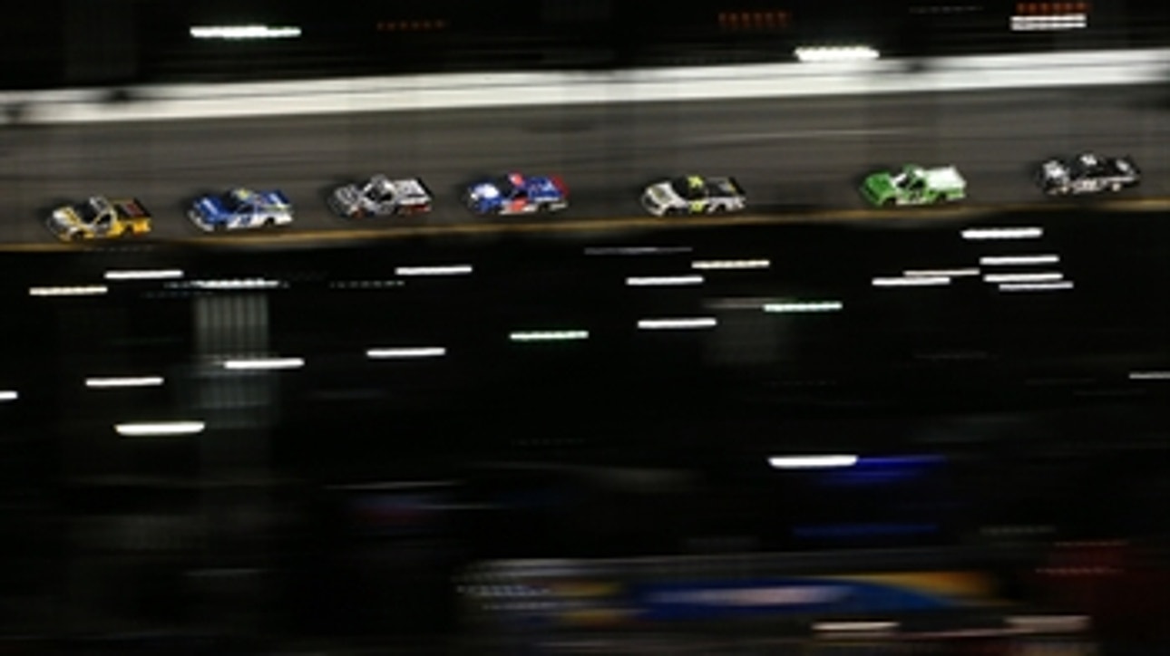 Grant Enfinger and Jordan Anderson battle it out at the NextEra Energy 250 at Daytona ' NASCAR on FOX