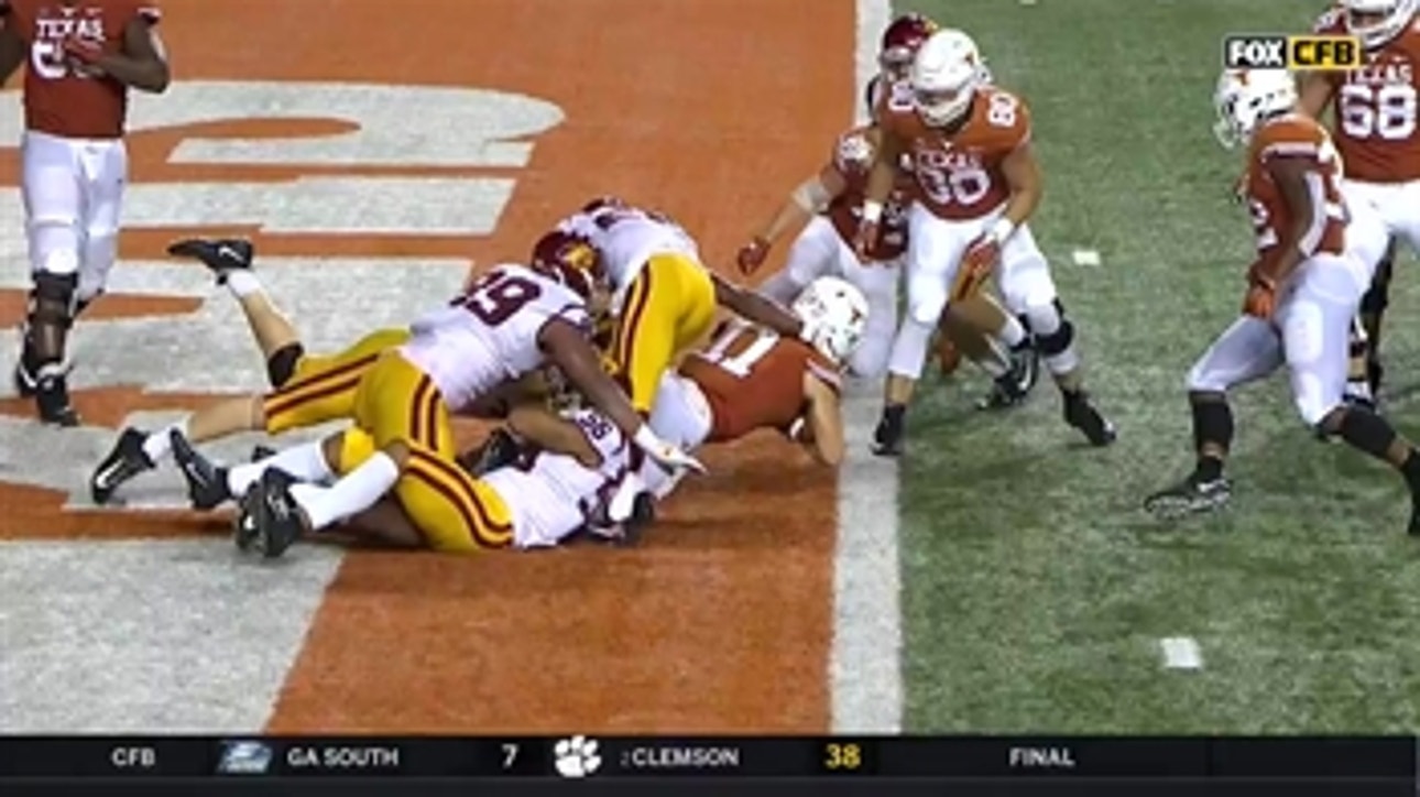 Joel Klatt on goal-line review in USC-Texas: 'That should have been a safety, no question'