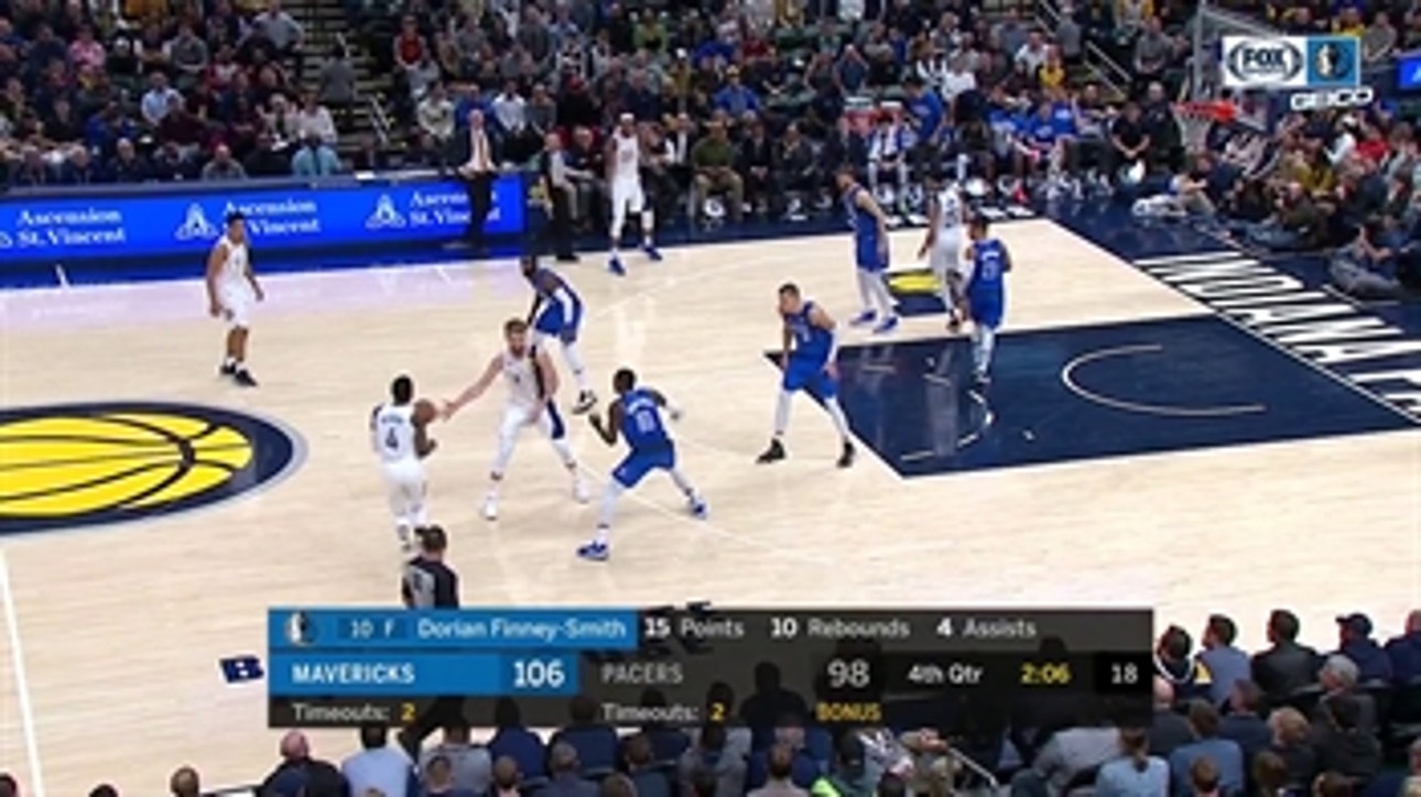 HIGHLIGHTS: Dorian Finney-Smith hits the Corner Three