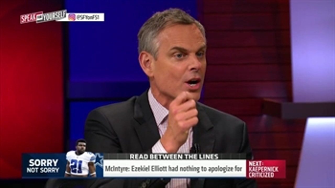 Ezekiel Elliott doesn't need to apologize for going to a pot shop - 'Speak For Yourself'