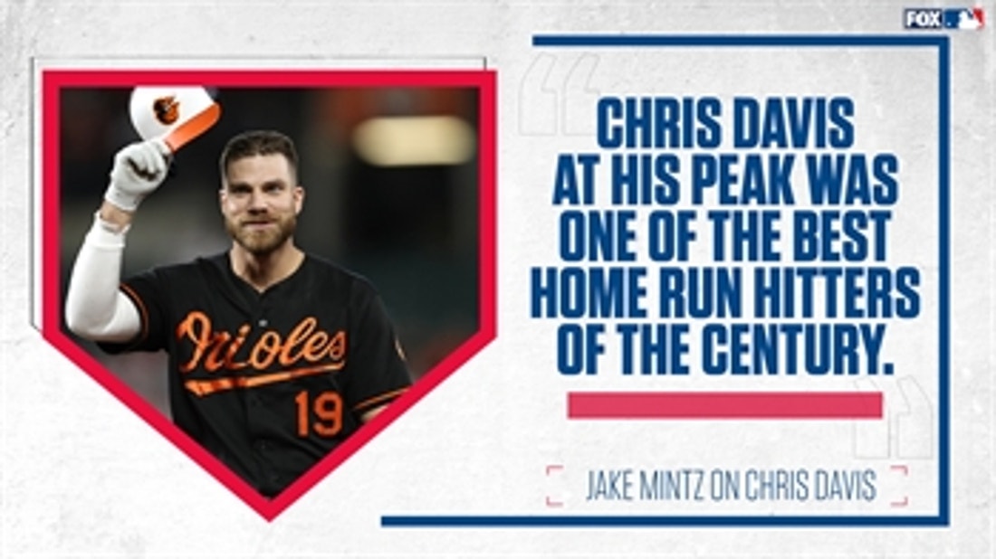 Jake Mintz says farewell to Orioles' Chris Davis