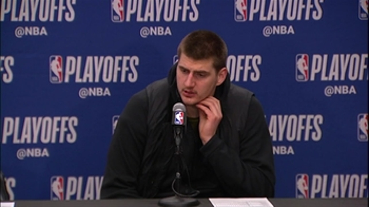 Nikola Jokic on Nuggets losing to the Spurs on their Home Court in Game 1