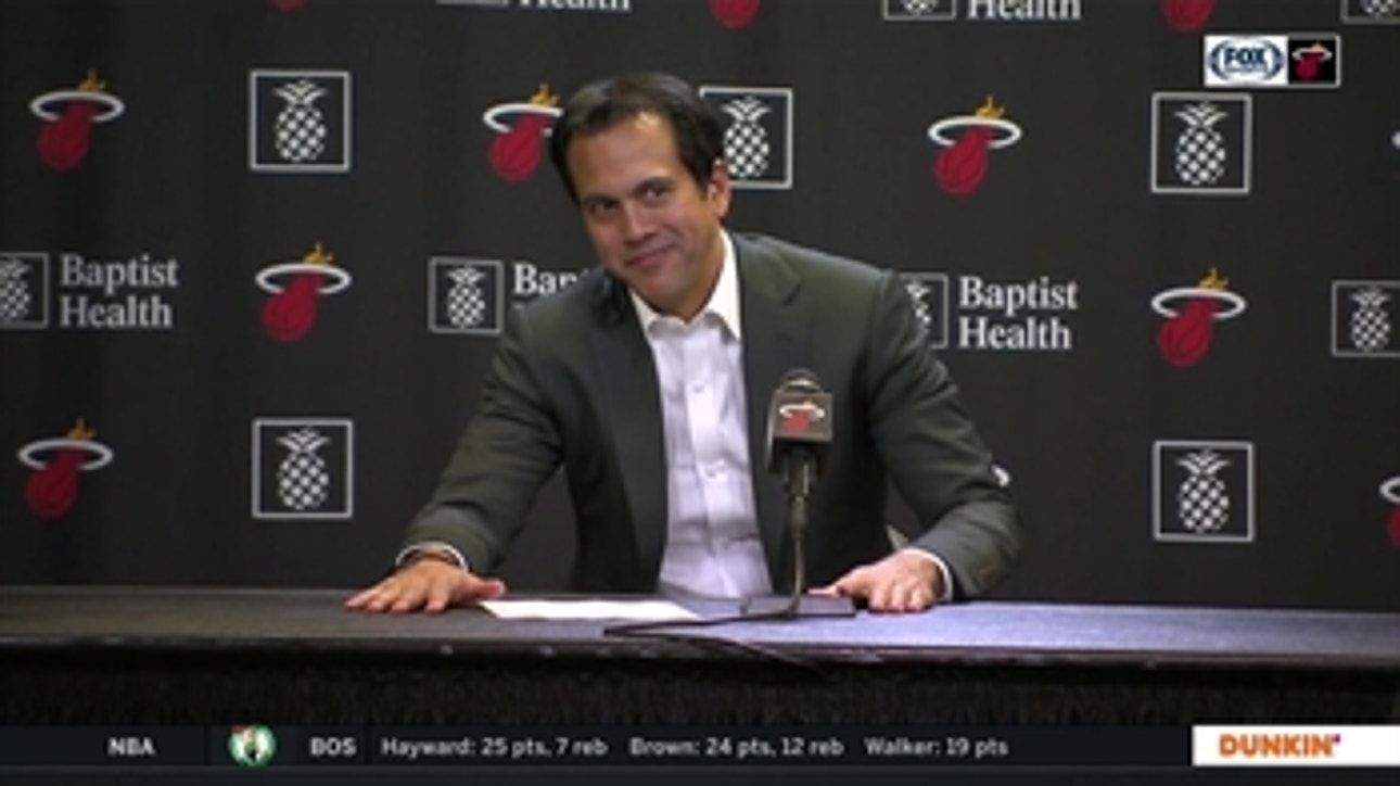 Coach Spoelstra reflects on Kendrick Nunn, the Heats defensive performance