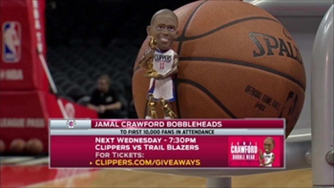 Clippers Live: Preview of Jamal Crawford Bobblehead