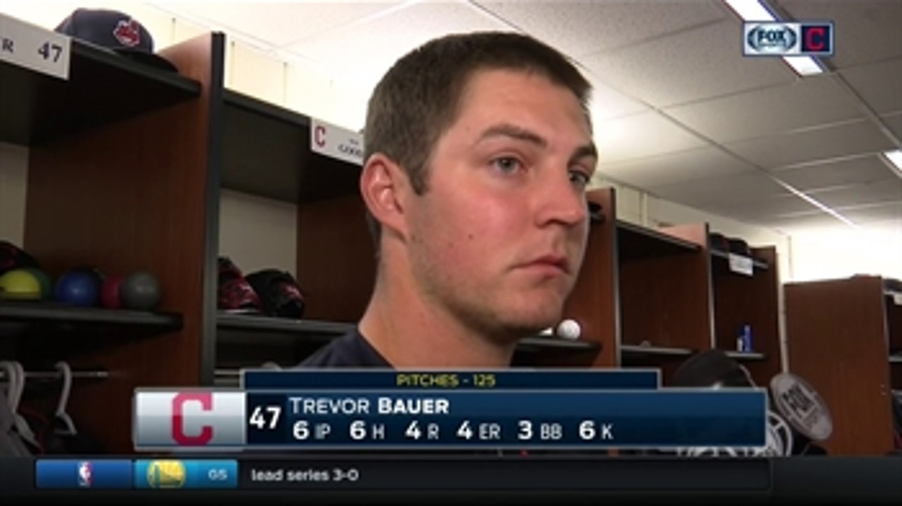 Trevor Bauer won't quit & offers detailed response after another tough game