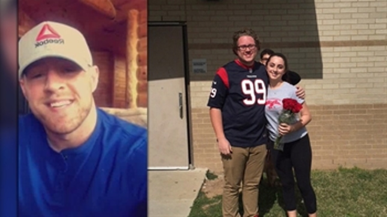 JJ Watt helps one of his fans get a date to prom with their longtime crush