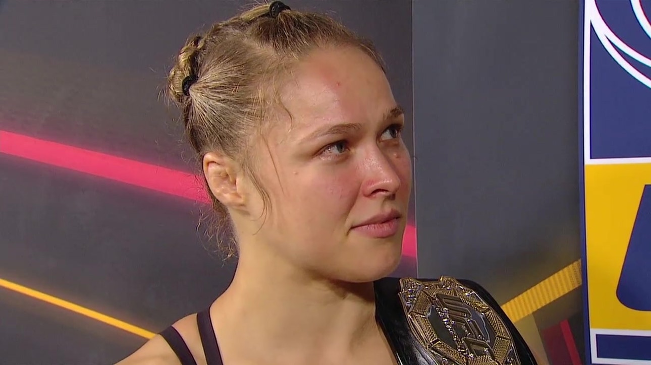Ronda Rousey talks 'Rowdy' Roddy Piper after defeating Bethe Correia at UFC 190