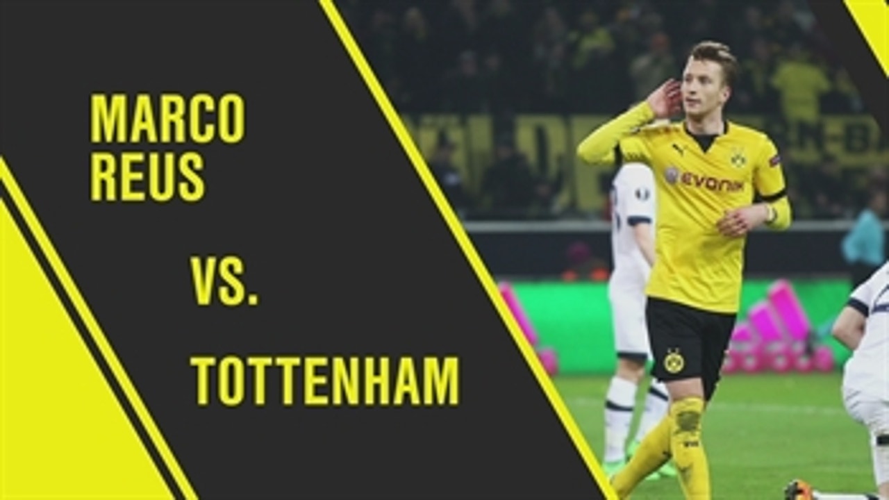 Marco Reus vs. Tottenham: All Touches ' 2015-16 UEFA Europa League Highlights