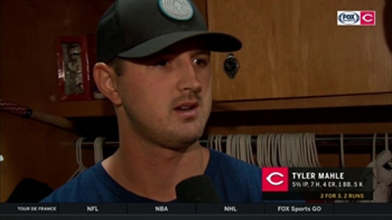 Tyler Mahle thinks he'll be okay after tweaking hamstring