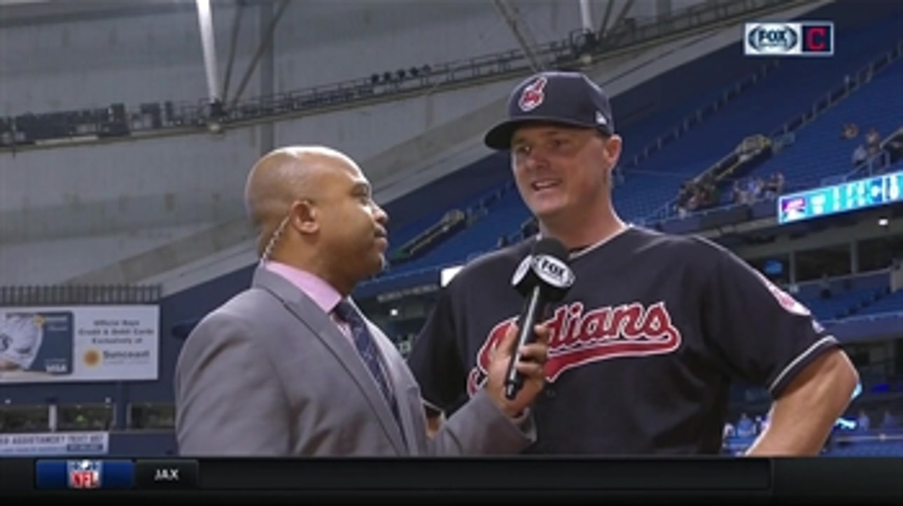 Jay Bruce's transition to Tribe has been pretty easy