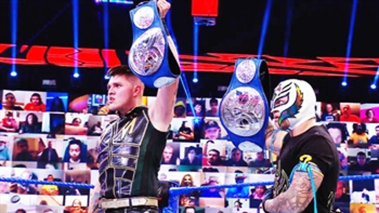 The Usos challenge SmackDown Tag Team Champions Rey & Dominik Mysterio this Friday