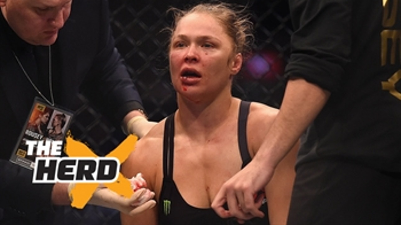 Colin Cowherd: I'd rather watch Rousey/Holm than NBA Finals Game 7 - 'The Herd'