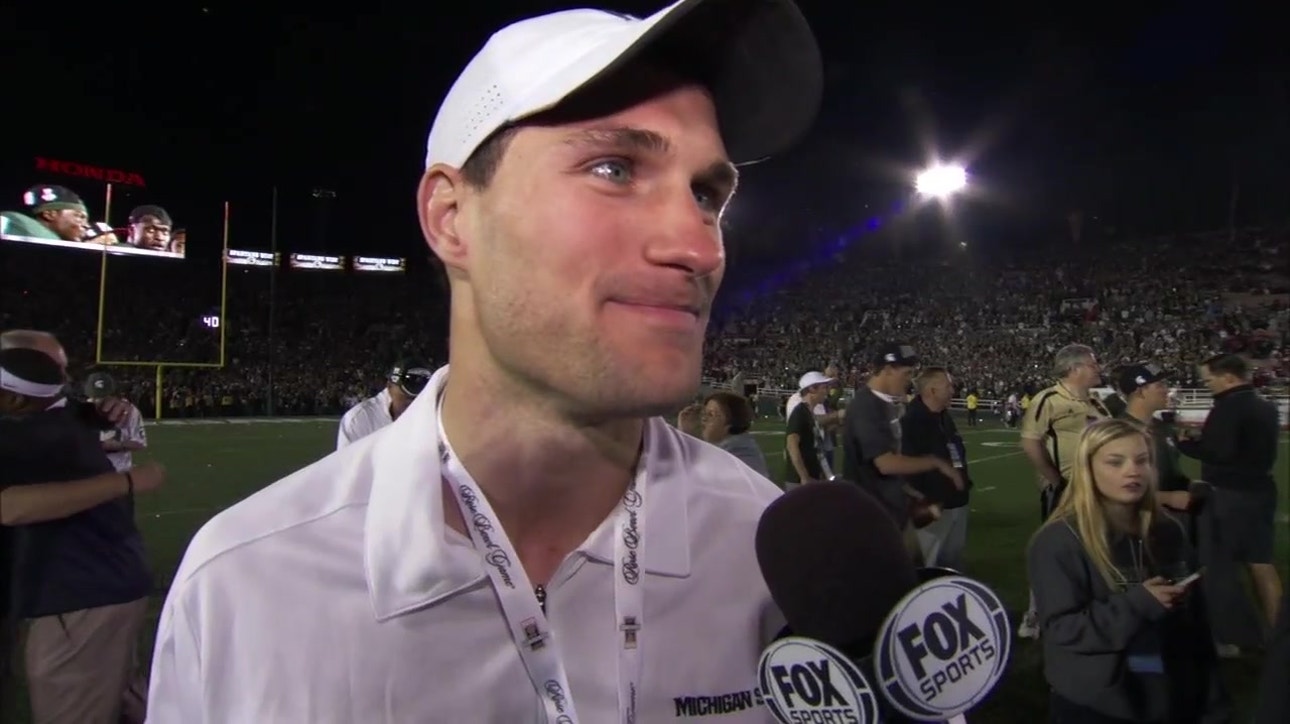 MSU's Rose Bowl win has meaning for Cousins