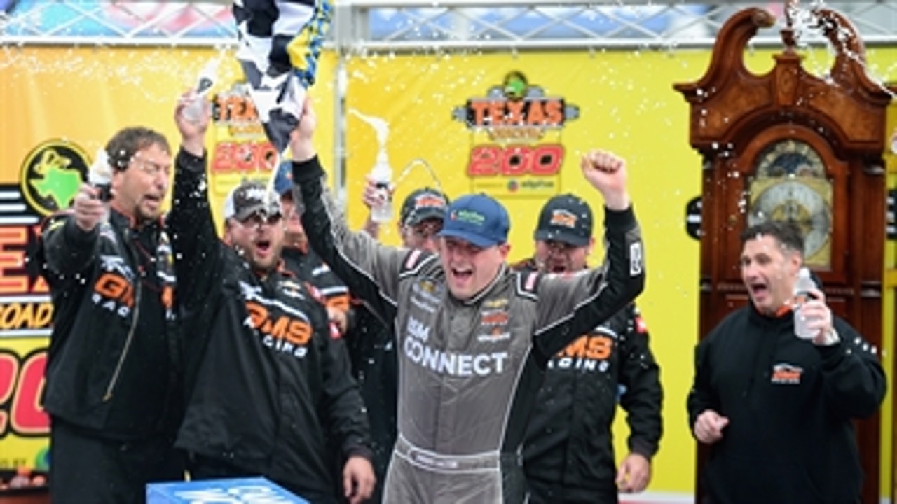 Johnny Sauter scores his 4th win at martinsville and a spot in the Championship 4 ' MARTINSVILLE 2018