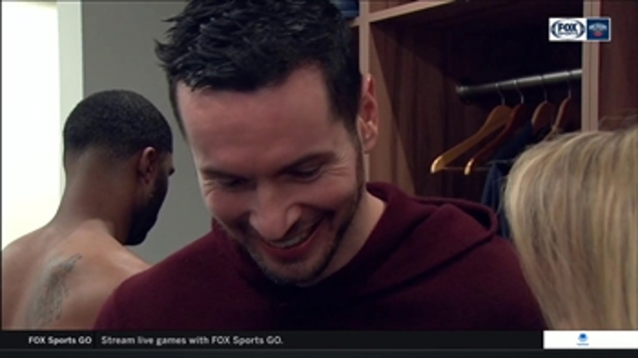 JJ Redick on the Pelicans defeating the Warriors 115-101