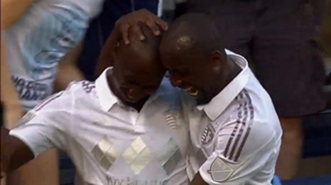 Ike Opara makes it 3-1 for Sporting Kansas City ' 2016 MLS Highlights