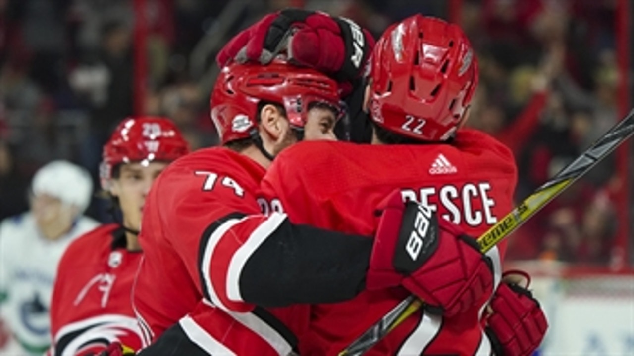 Canes LIVE To Go: Hurricanes blow past Canucks, 4-1