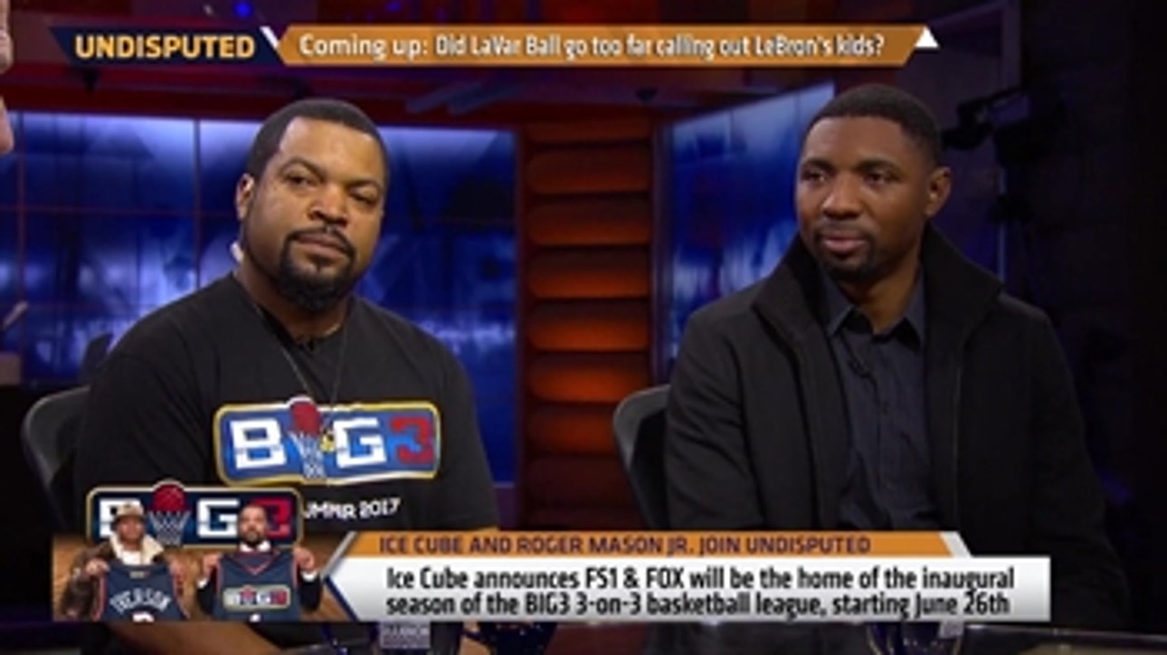 Ice Cube names his ideal 3-on-3 basketball team ' UNDISPUTED